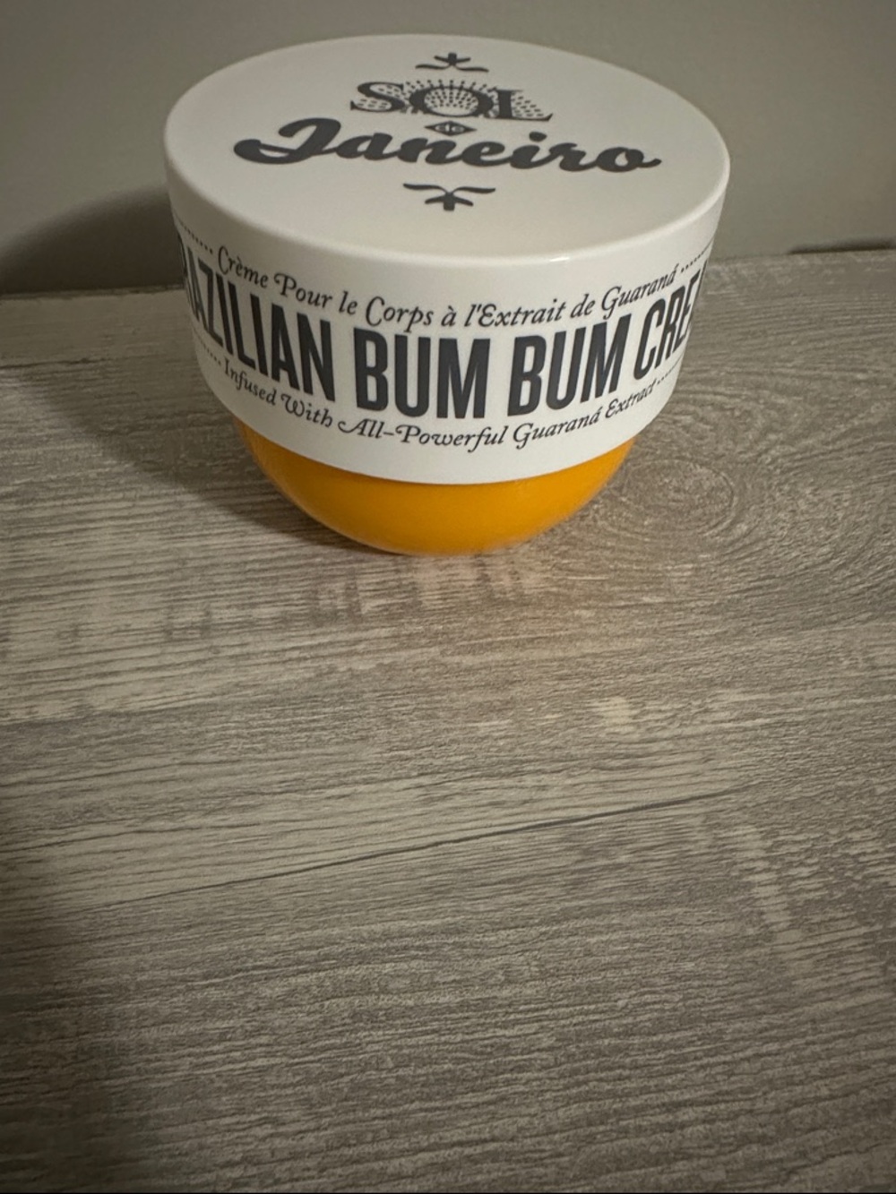NWOT Sol de Janeiro Bum Bum Brazilian cream jar Original Fragrance 8.1 ounce